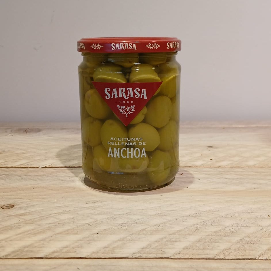 Olijven gevuld met ansjovis