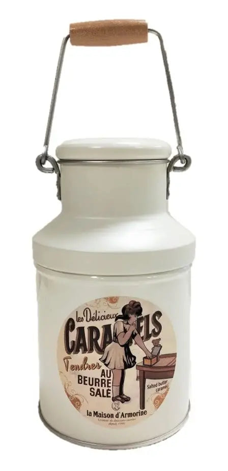 Caramel gezouten boter melkkan