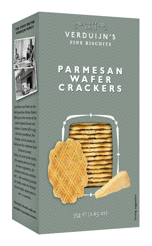 Parmigiano wafer crackers
