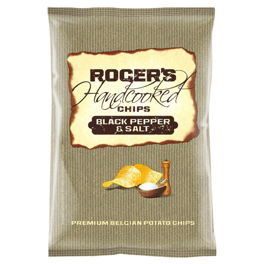 Black pepper & salt chips