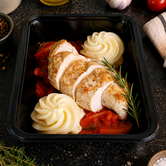 Puree - Provençaalse kip