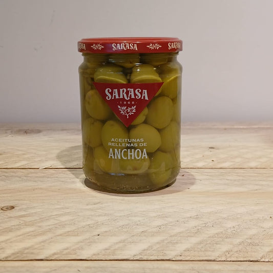 Olijven gevuld met ansjovis
