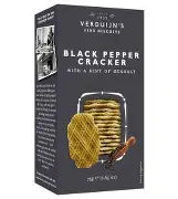 Black pepper crackers