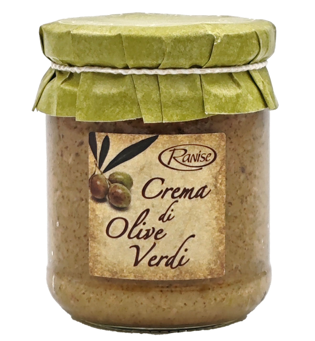 Crema di olive verdi