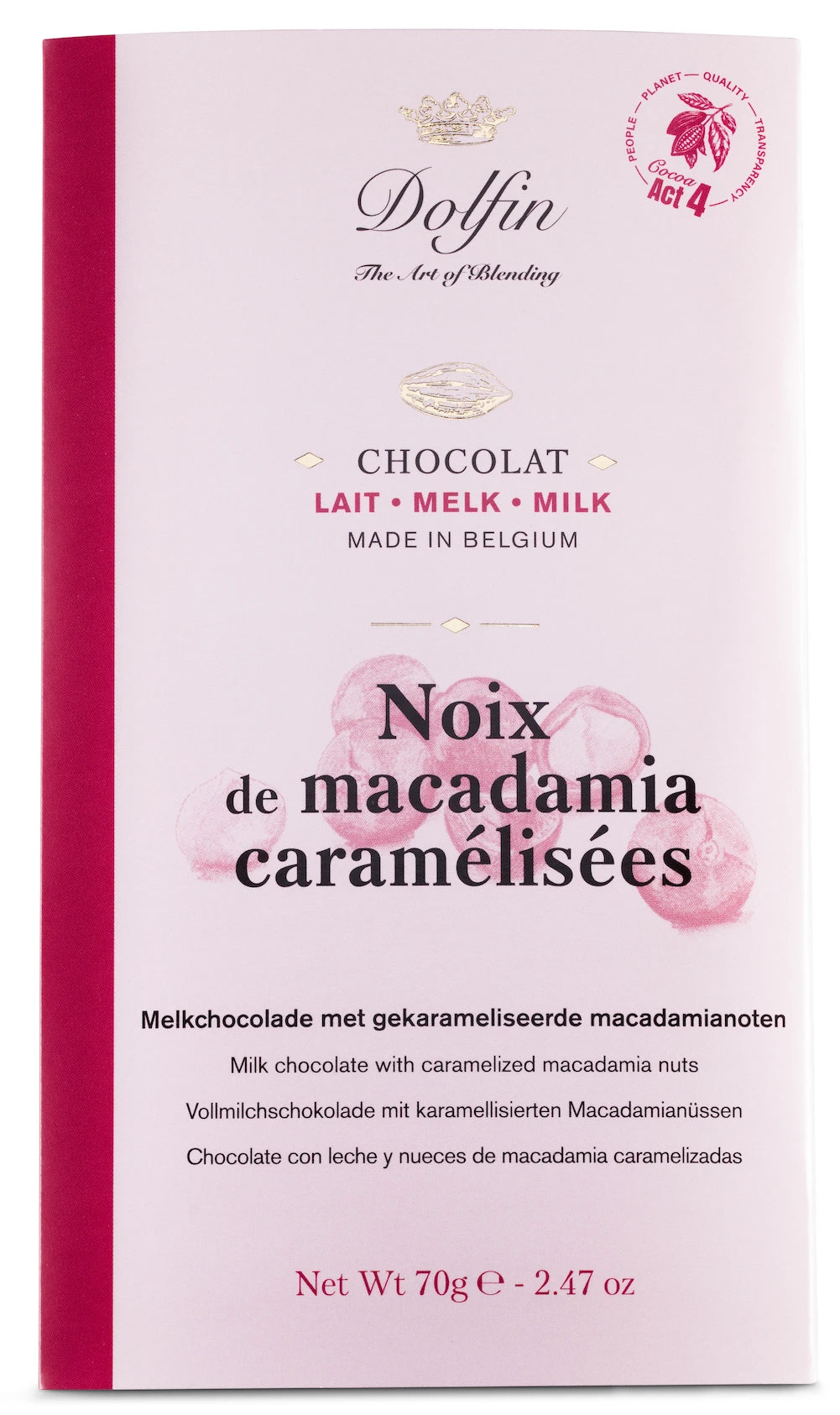 Gekarameliseerde macadamianoten