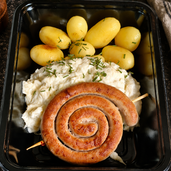 Chipolata - krieltjes - spitskool - bechamel